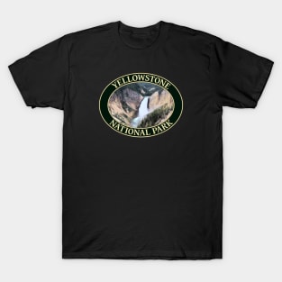 Yellowstone Falls at Yellowstone National Park in Wyoming T-Shirt